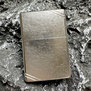 ZIPPO正品之宝打火机 美版原版1937镀铬花砂切角 267光板