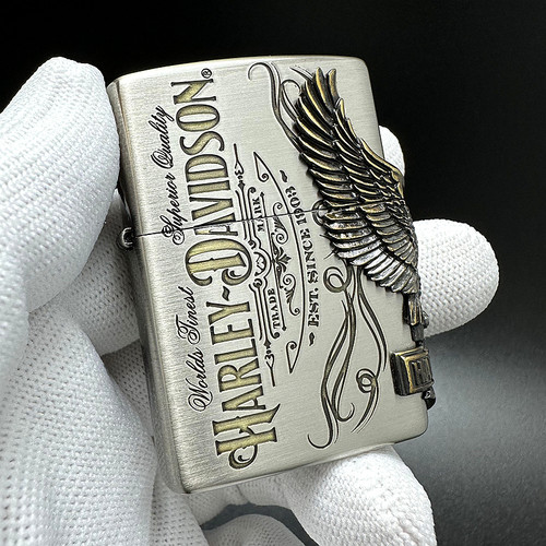 ZIPPO正品之宝打火机哈雷HDP-75