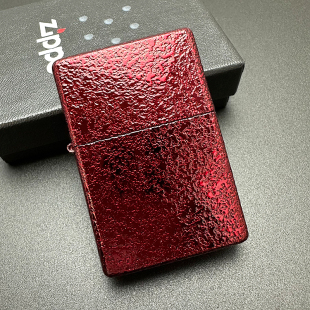 ZIPPO正品之宝打火机 韩版原版岩石系列 1937红色宝石RED STONE