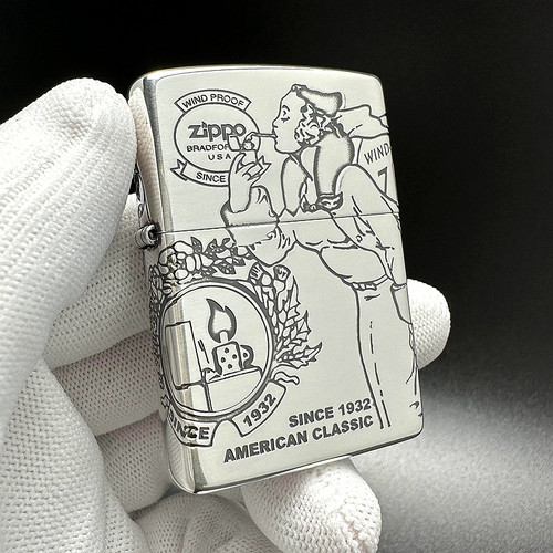 ZIPPO正品之宝打火机环绕风女