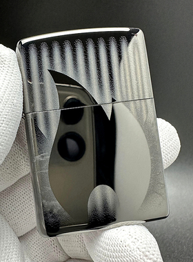 ZIPPO正品之宝打火机 美版原版常规 黑色 经典火焰标志48738