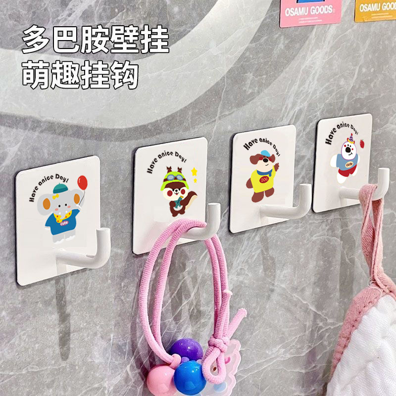 超强粘力门后粘钩厨房浴室挂钩