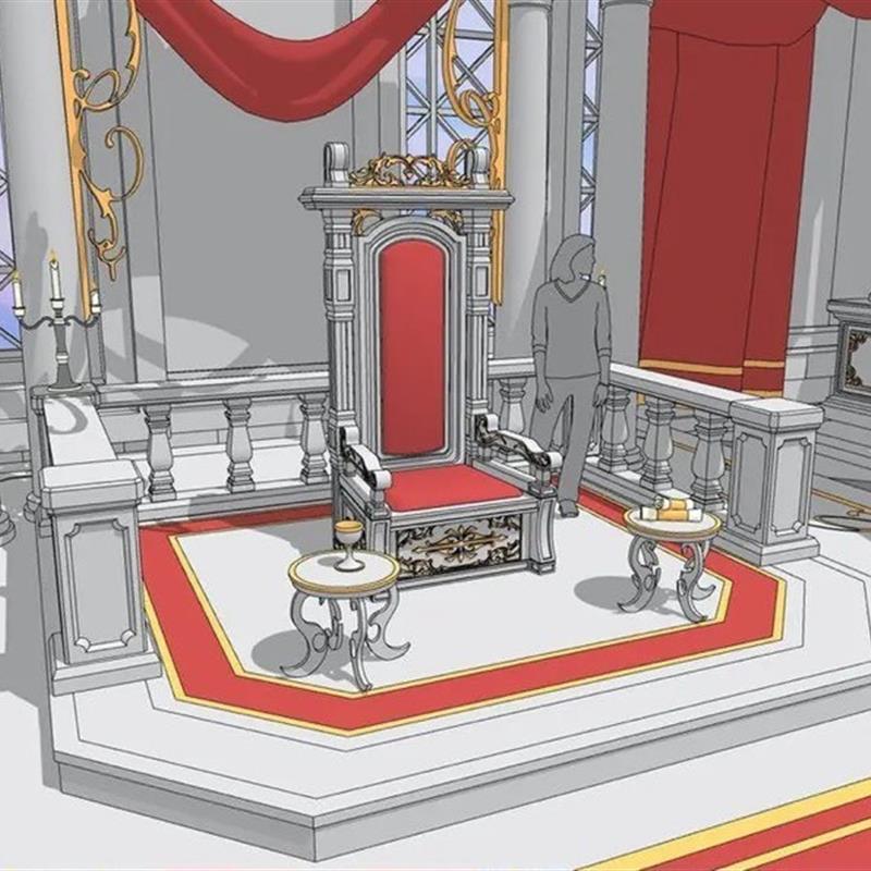 【acon3d】中世纪哥德教堂