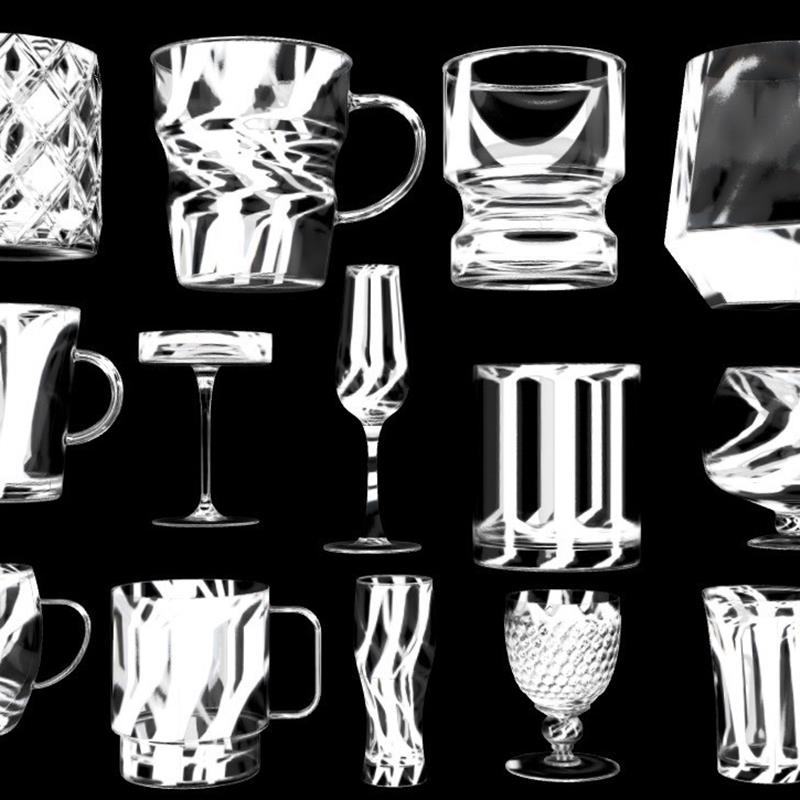 【csp模型】玻璃杯合集日用品【推荐】