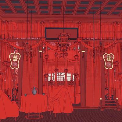 acon3d  su模型 021大婚 古代 三件套