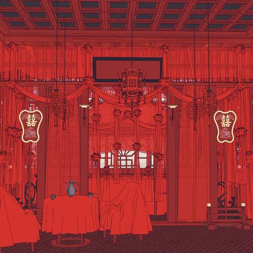 acon3d  su模型 021大婚 古代 三件套