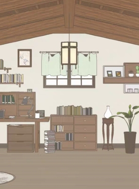 【su模型】混合韩屋工作室 包含su和snaptoon两个文件