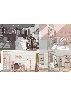 acon3d 各主题一居室四件套