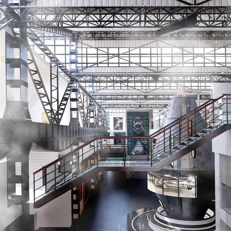 acon3d 059工业风格仓库_旧建筑改造