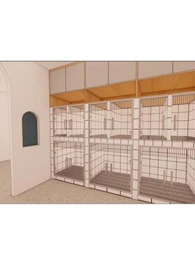 acon3d 宠物店 su模型