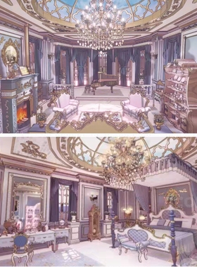 【acon3d】浪漫幻想 欧洲风 - 卧室