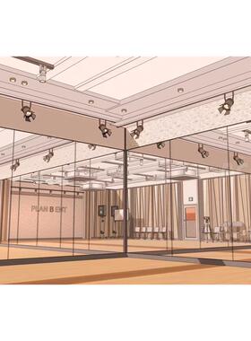 【acon3d】爱豆练习室/舞蹈练习室，包含两种舞蹈练习室和