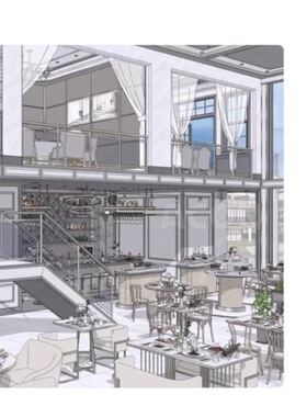 acon3D模型 要去切菜吗 西餐厅 su模型浪漫现代