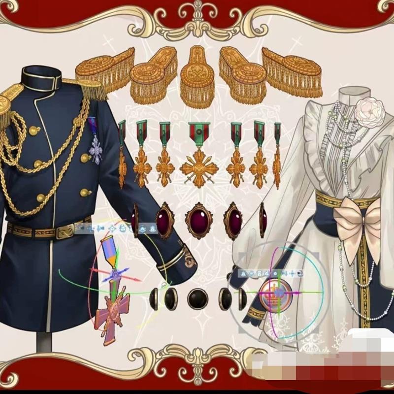 【acon3d】浪漫小说中各种阶级和职业特定服装的精品店