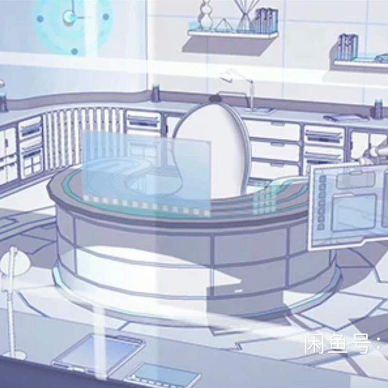 【acon3d】幻想未来城市住宅内外部分 skp格式 su模