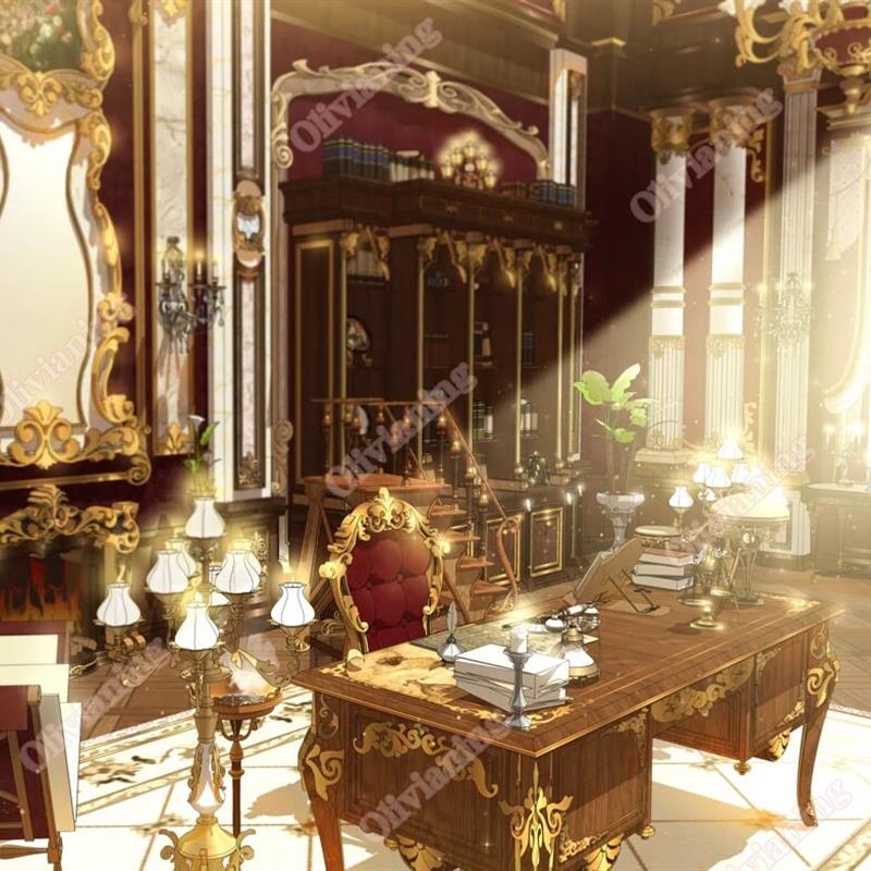 【acon 3D】富有魅力的玄幻办公室 草图大师模型 su模