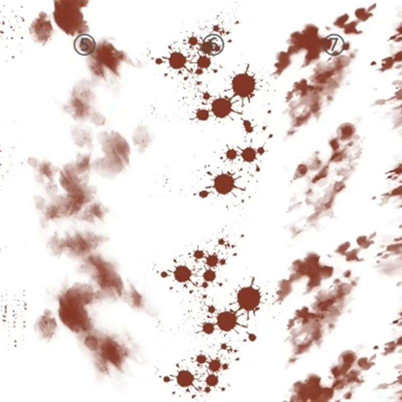 40-CSP血迹笔刷10支