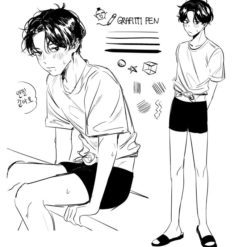 【CSP优动漫】超强涂鸦勾线笔1支【买三赠一】