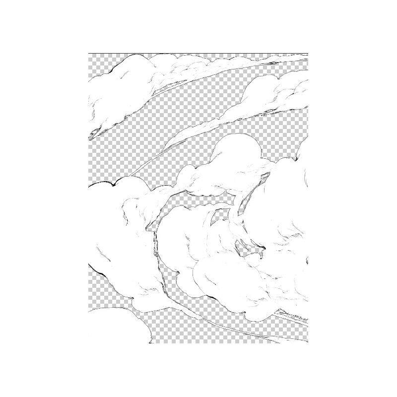 08-CSP烟雾笔刷【6支】【少年漫 条漫 漫画 战斗特效笔