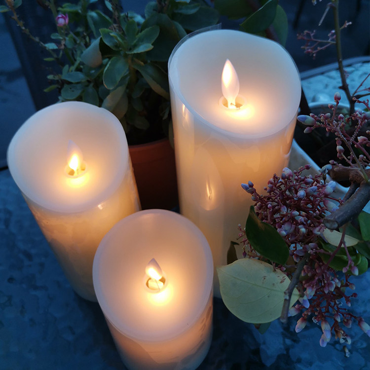 浪漫烛光仿真摇摆蜡烛电子蜡烛灯婚庆婚礼路引场景布置装饰道具