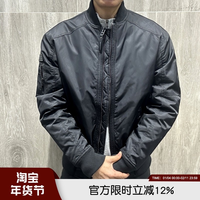 十年难遇~德系精工！MA1轰炸机飞行棒球服秋冬男士防风雨棉衣外套