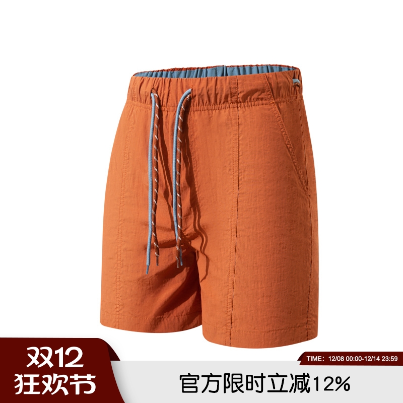 神裤！3D立体裁剪运动休闲短裤