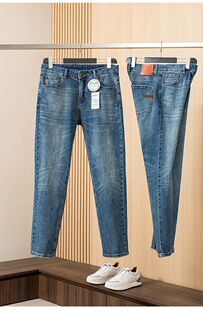 水洗百搭牛仔裤 线下6900 意大利高端秋冬男士 做工精湛 13.5盎司