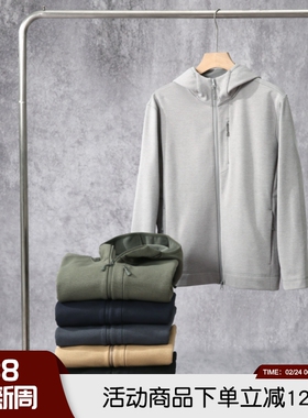 牛货出炉~Airpro-Heat意式高端秋冬PH暖绒户外休闲连帽夹克男外套
