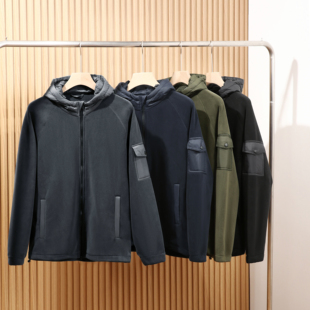 镇店神品 意奢580G克重磅奥粒绒防风保暖秋冬户外休闲连帽男外套