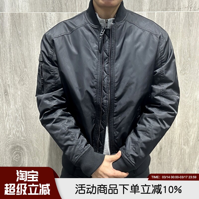 十年难遇~德系精工！MA1轰炸机飞行棒球服秋冬男士防风雨棉衣外套