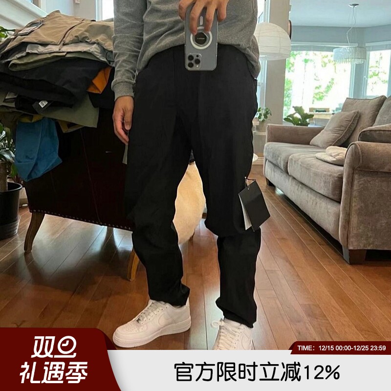 秋冬加绒立裁休闲户外休闲长裤