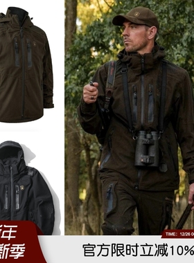 难得一见 皇室御用 秋冬高端男士狩猎衣防风防水透气猎装冲锋外套