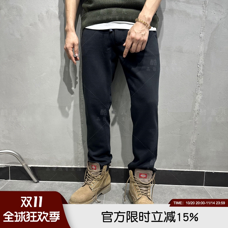 百搭针织弹力商务休闲裤大码长裤