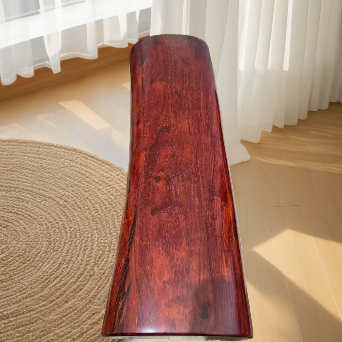 印度小叶紫檀养生实木枕头