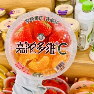 嘉浓多维果冻果肉420g果冻休闲零食小吃