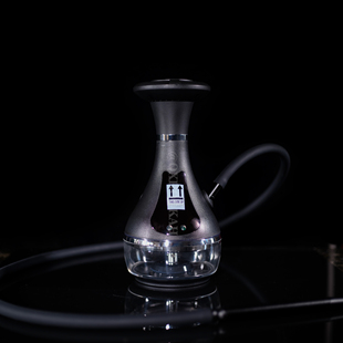 智能LED高档水烟壶可调温度无需碳大烟雾口感好礼盒装不需要碳