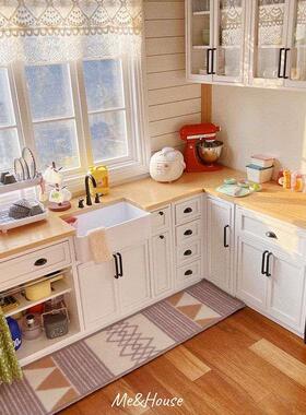 1/6 Doll House Model Furniture Accessories Kitchen Cupboard