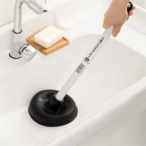 Dredge Plug Air Pump Pipe Plunger Toilet Drain Cleaner Blo