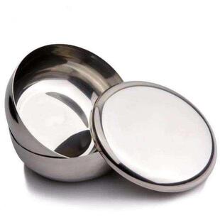 Stainless Steel Bowl Korean Big Cooked Rice Bowl with Cover