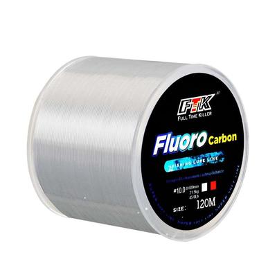 120M Fluorocarbon Coating Fishing Line 020mm060mm 715LB