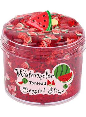 70ml Clear Crystal Slime Fake Candy Non Sticky Slime Soft Je