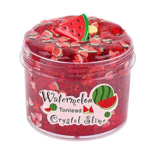 70ml Clear Crystal Slime Fake Candy Non Sticky Slime Soft Je