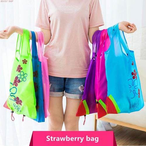 Shopping Bags Reusable Folding Grocery Nylon eco tote Bag