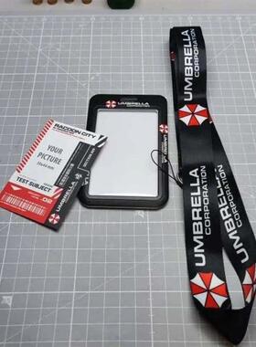 Double Sides Umbrella Lanyard & Card Holder By Umbrella Corp