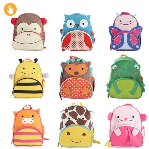 Toddler Kids School Bag Kindergarten Cartoon school backpack