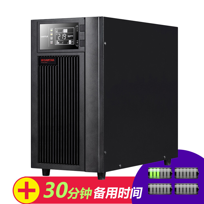 É½ÌØUPS²»¼ä¶ÏµçÔ´C10KS 10KVA/9000W ÑÓ30·ÖÖÓ16½Ú38AH ÆäËüµç³Ø