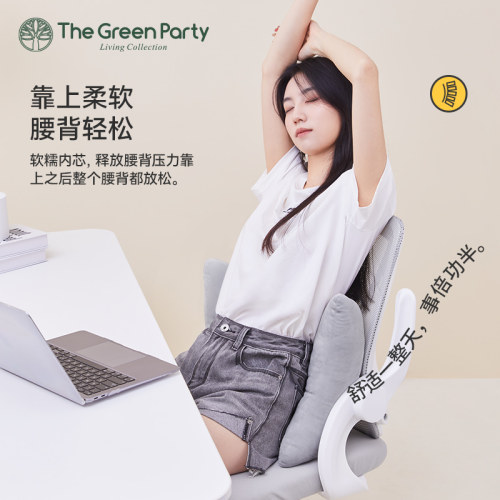 TheGreenParty办公腰靠