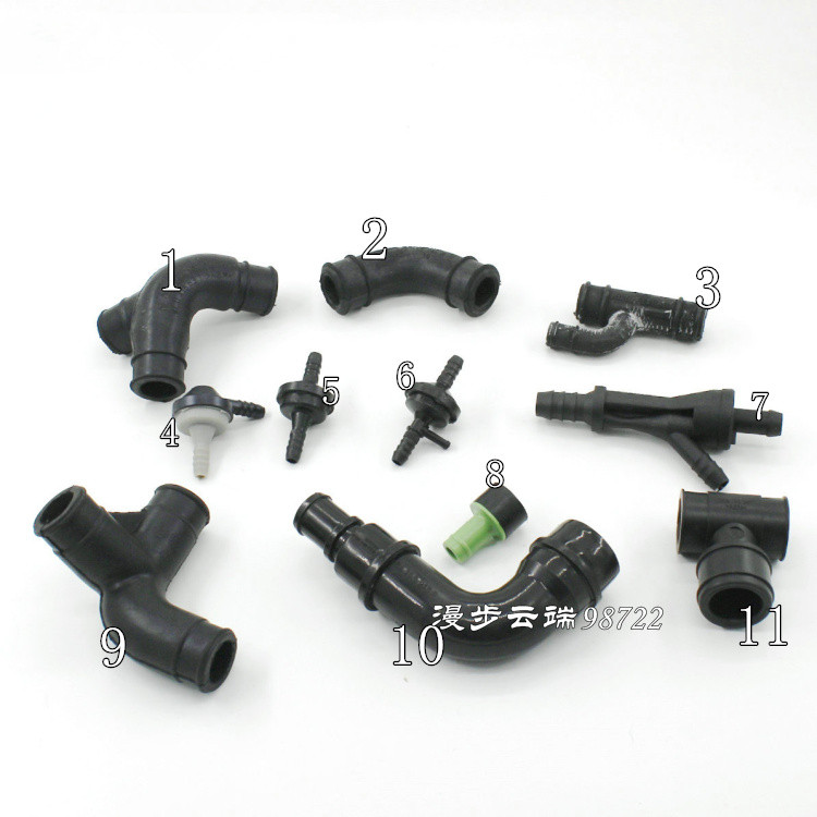 适用奥迪C5A6 帕萨特B5领驭宝来途安1.8T发动机废气管单向阀