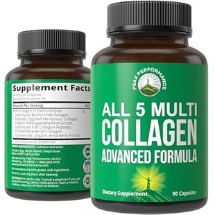 Peak Performance All 5 Multi-Collagen Capsules 90 Pills o
