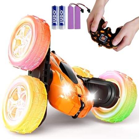 28℃ Remote Control Car， RC Cars Stunt Car Toy， 4WD 2.4Ghz